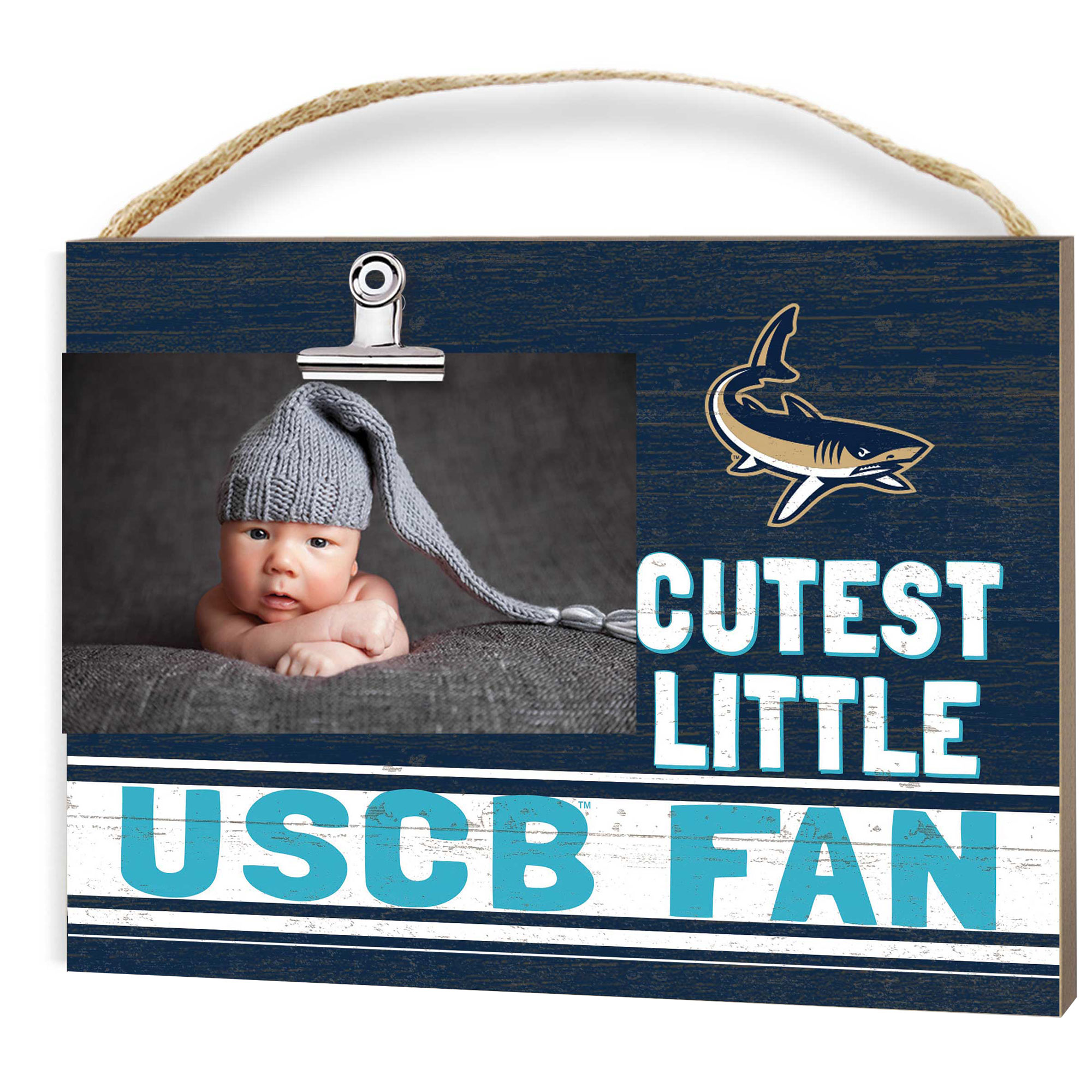 South Carolina Beaufort Sand Sharks 8" x 10" Cutest Little Fan Team Logo Clip Photo Frame