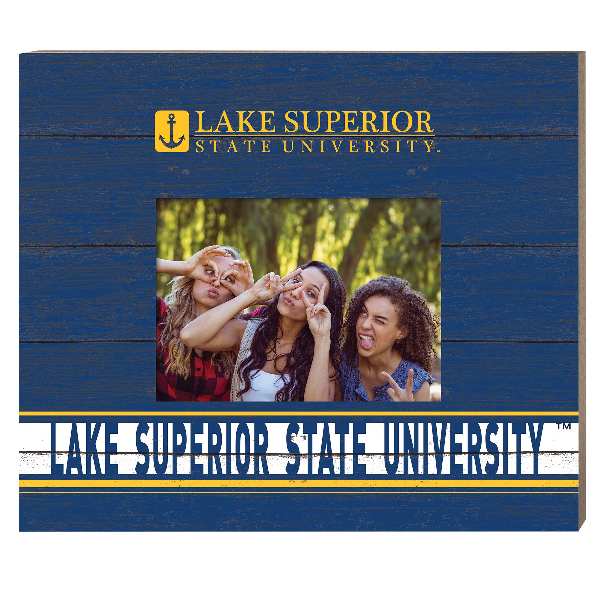 Lake Superior State Lakers 11" x 13" Team Spirit Scholastic Picture Frame