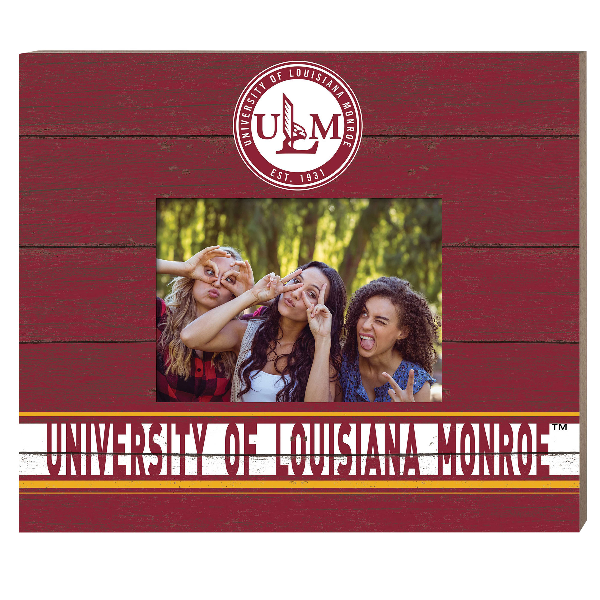 ULM Warhawks 11" x 13" Team Spirit Scholastic Picture Frame