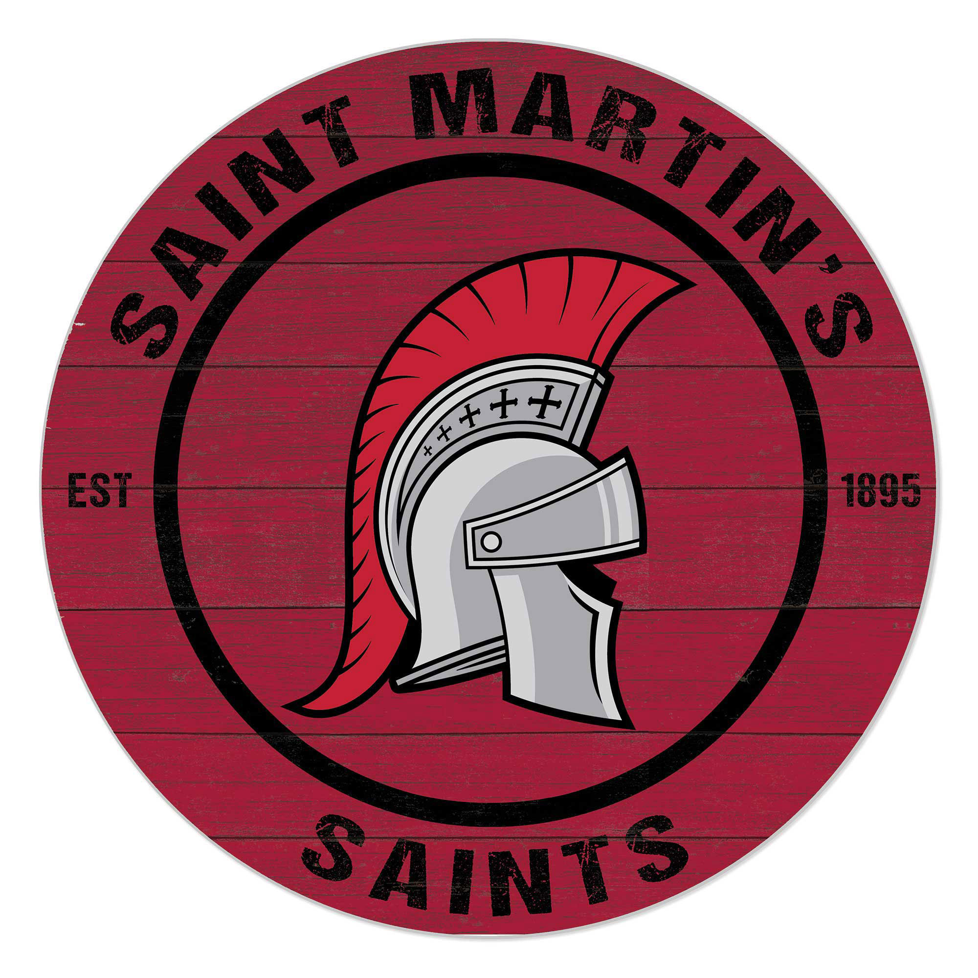 Saint Martin's Saints 20" Indoor/Outdoor Team Color Circle Sign