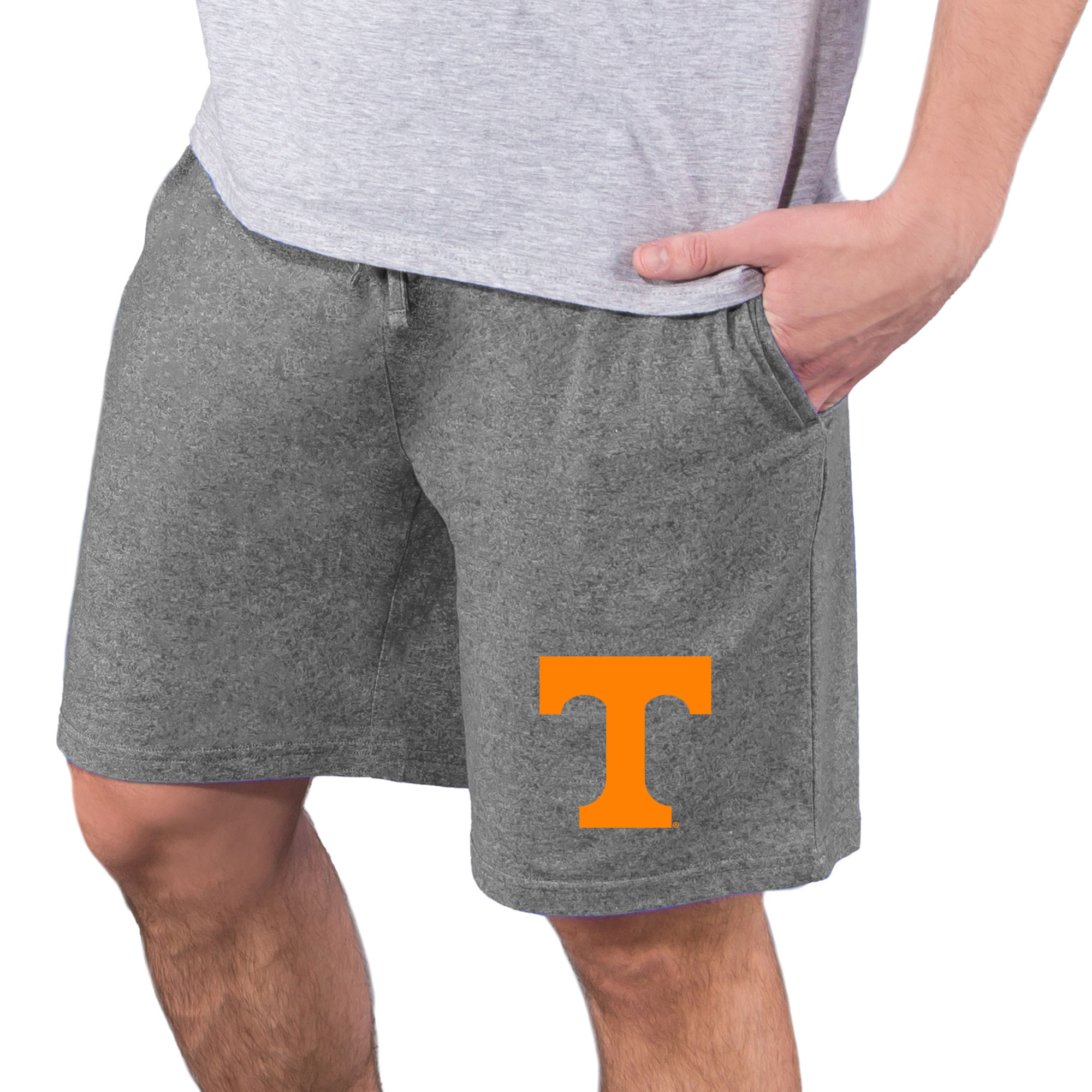 Men's Concepts Sport  Charcoal Tennessee Volunteers Quest Knit Jam Shorts