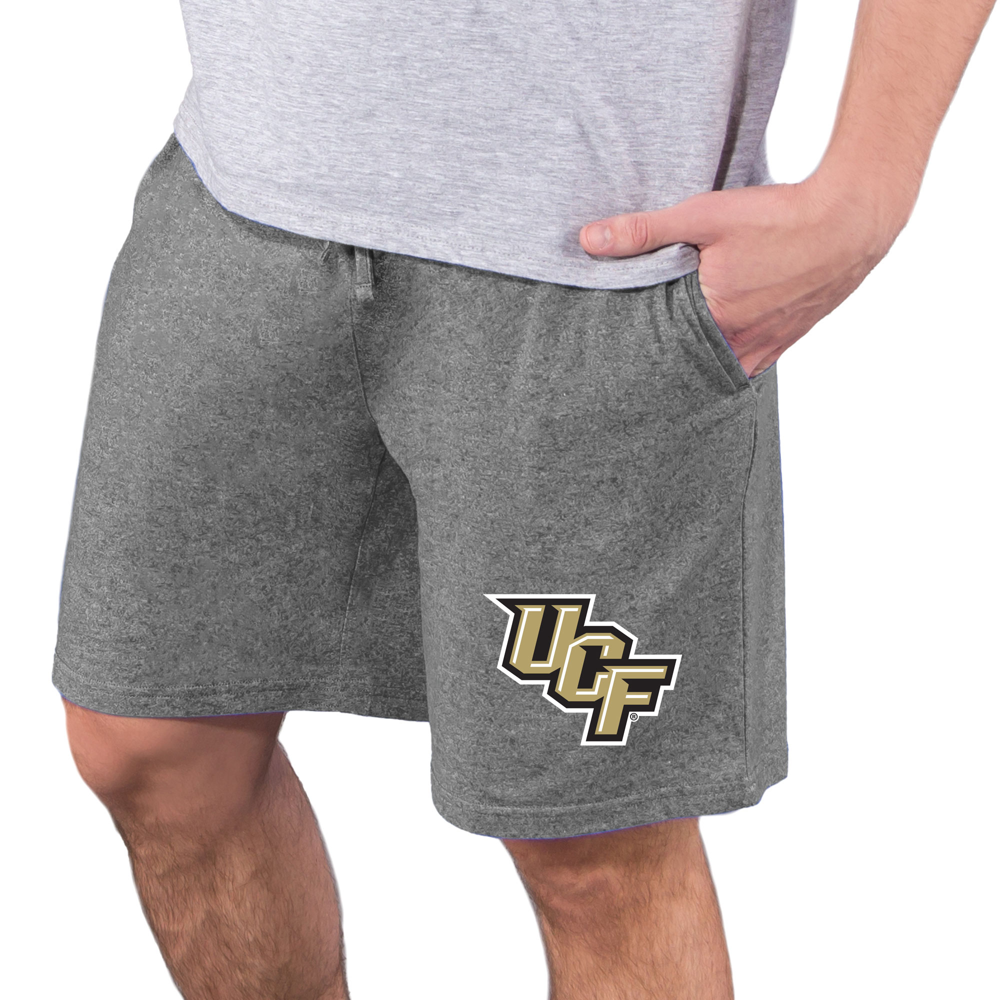 Men's Concepts Sport  Charcoal UCF Knights Quest Knit Jam Shorts