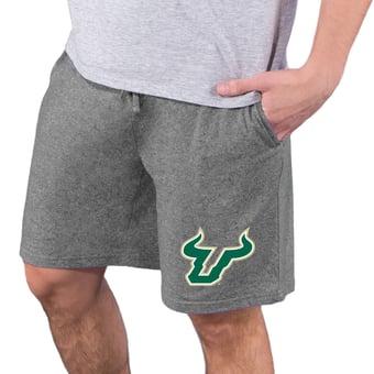 Men's Concepts Sport  Charcoal South Florida Bulls Quest Knit Jam Shorts