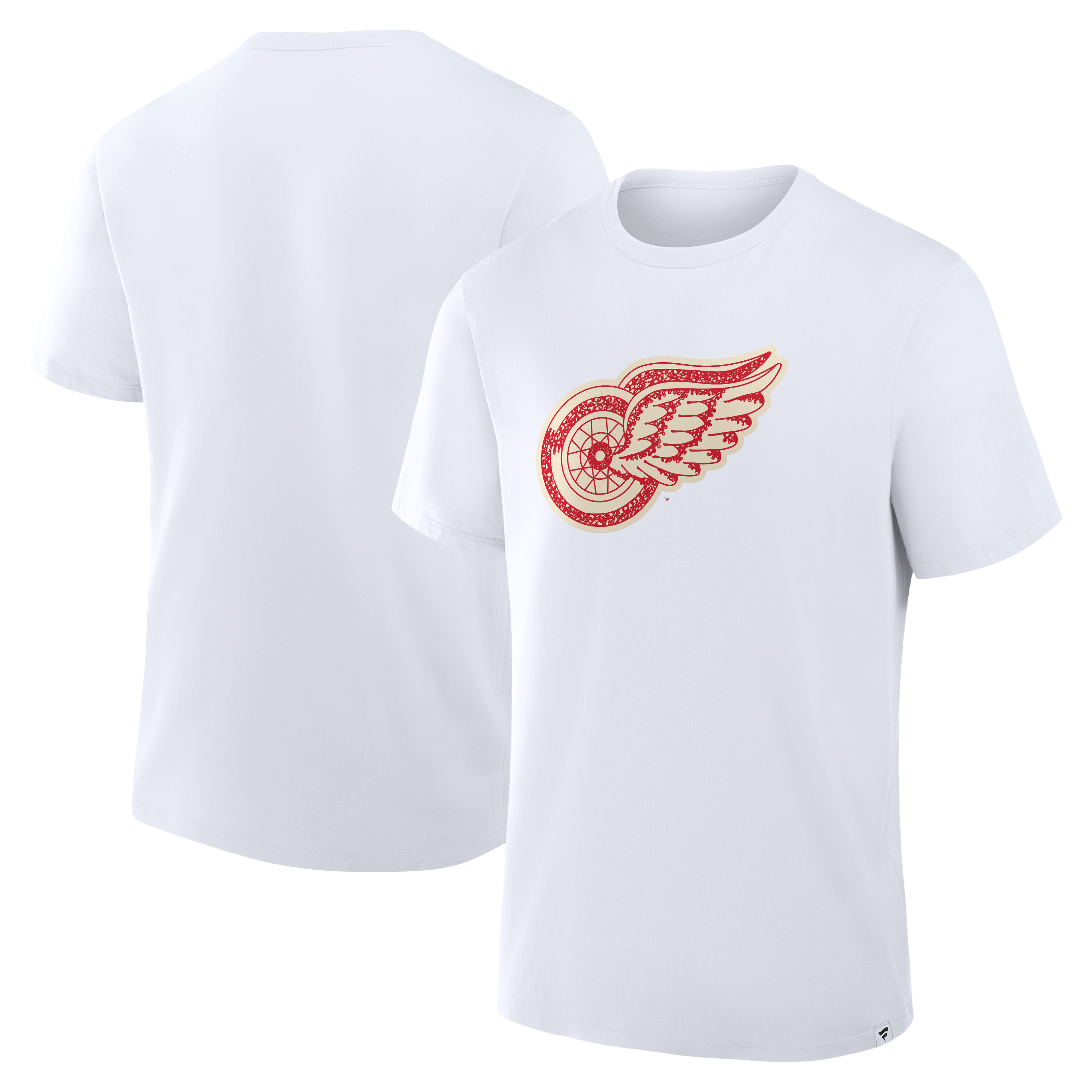Men's Fanatics  White Detroit Red Wings Elevated Essential T-Shirt