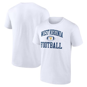 Men's  White West Virginia Mountaineers First Sprint T-Shirt