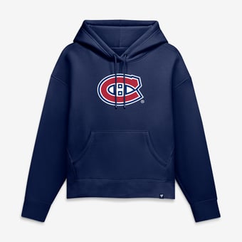 Women's Fanatics Navy Montreal Canadiens Hoodie
