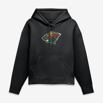 Women's Fanatics Black Minnesota Wild Hoodie