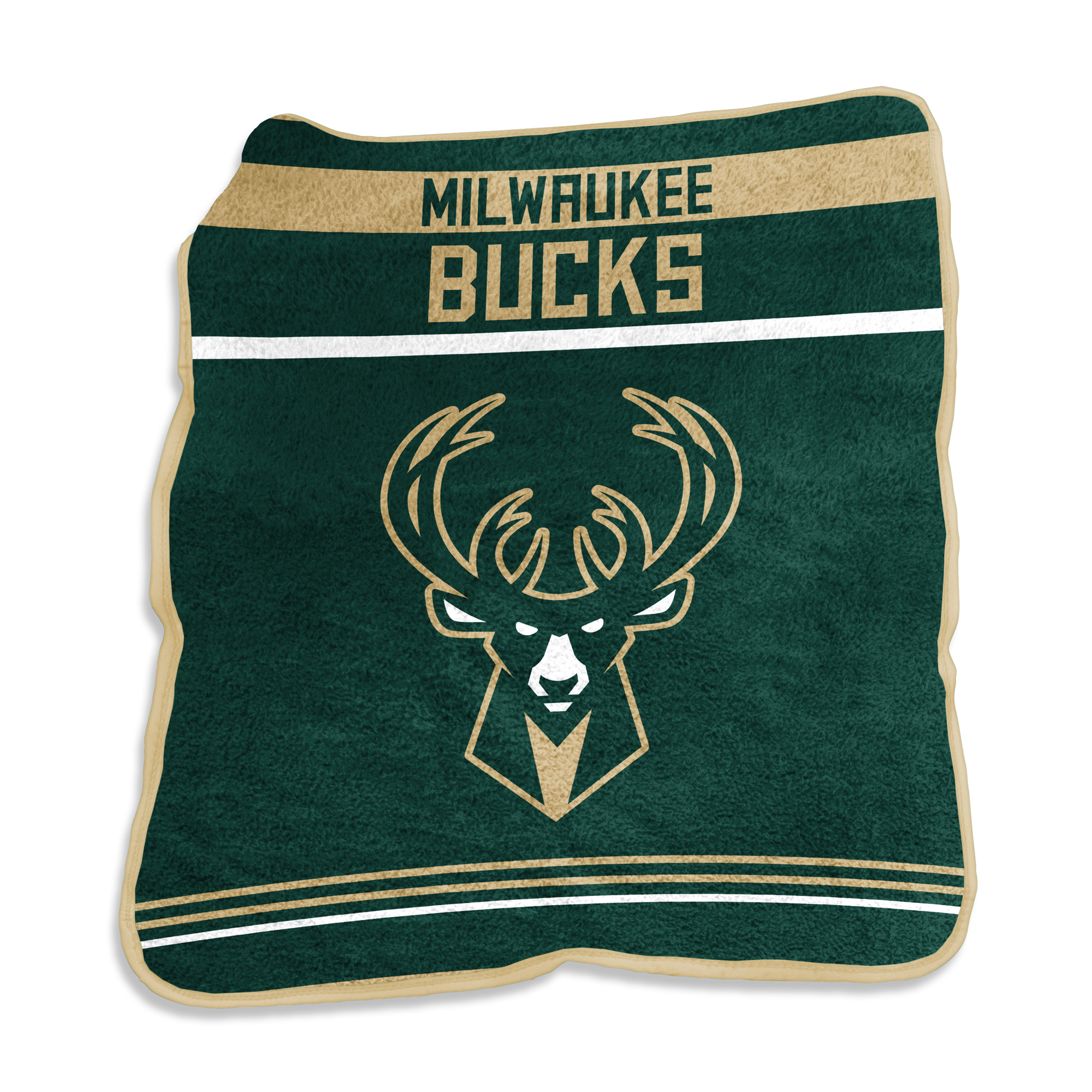 Milwaukee Bucks 50" x 60" Gameday Raschel Throw Blanket