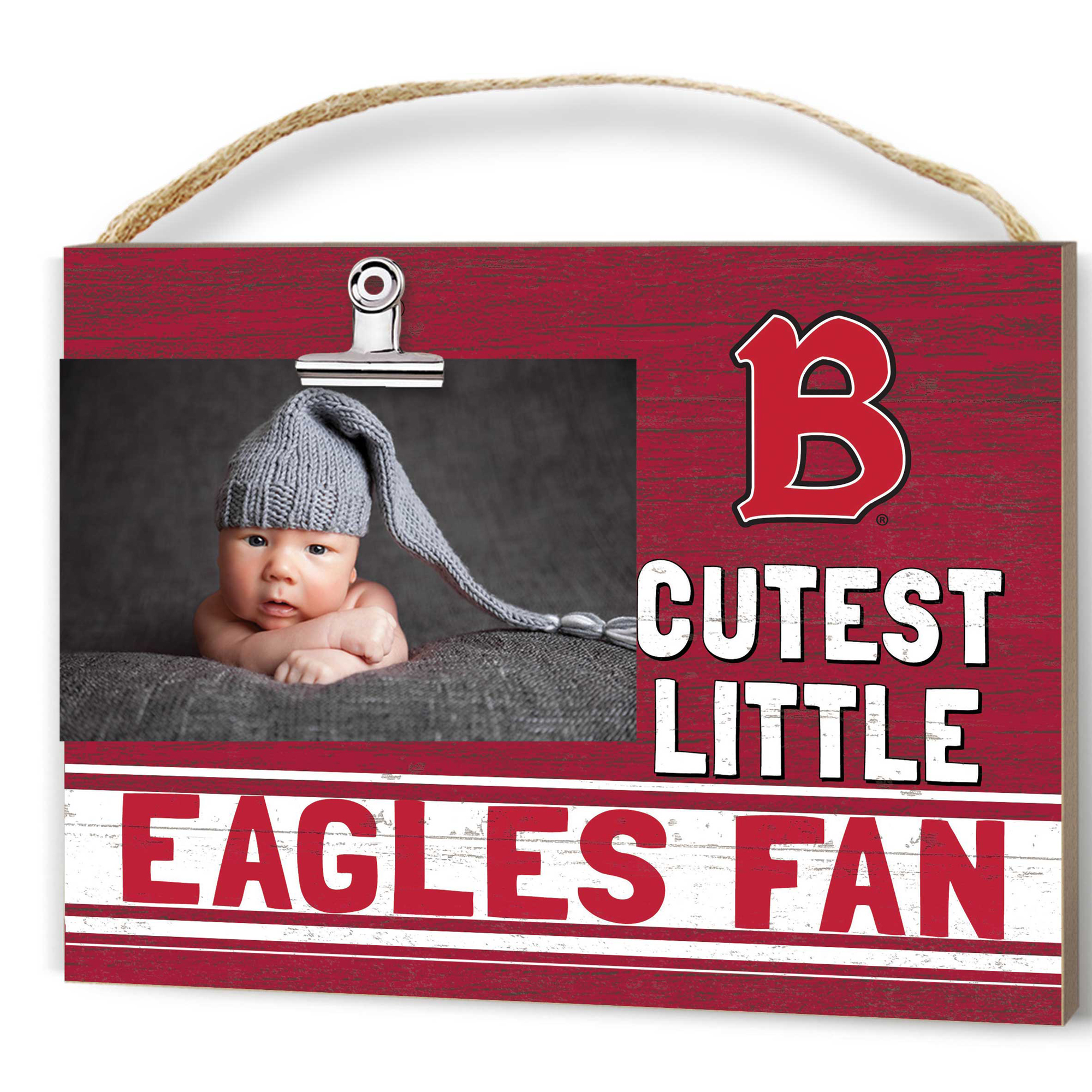 Benedictine Eagles 8'" x 10" Cutest Little Team Logo Clip Photo Frame