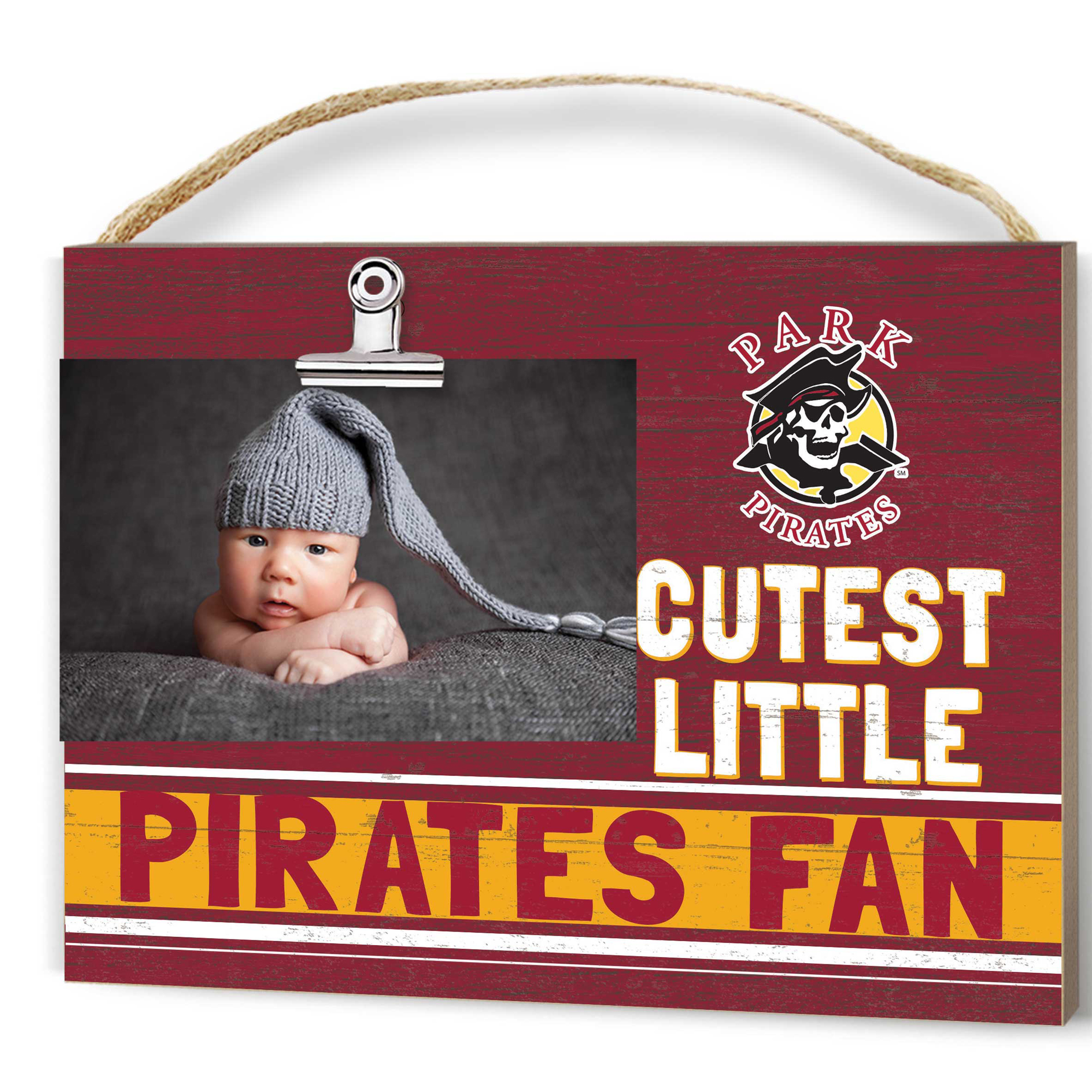 Park Pirates 8'" x 10" Cutest Little Team Logo Clip Photo Frame