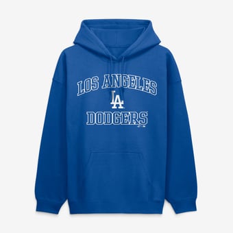 Men's Logo Athletic Royal Los Angeles Dodgers Heart & Soul Hoodie