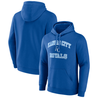 Men's Logo Athletic Royal Kansas City Royals Heart & Soul Hoodie