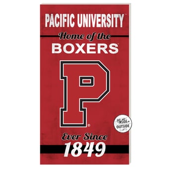 Pacific Boxers 11" x 20" Indoor/Outdoor Home Of The Sign