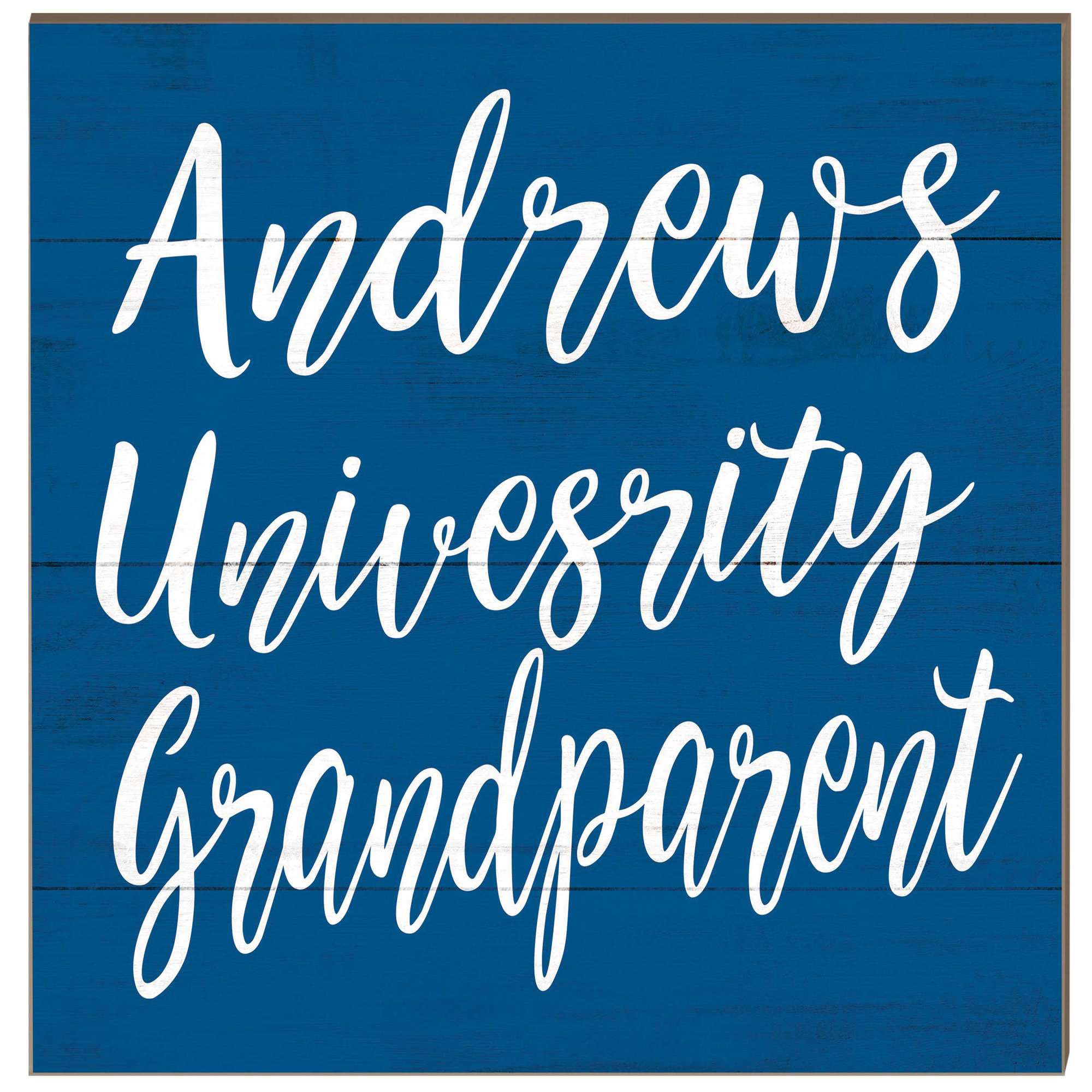 Andrews University Cardinals 10'' x 10'' Grandparent Plaque