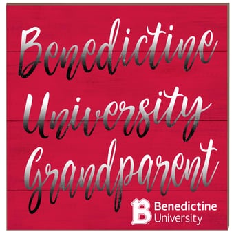 Benedictine Eagles 10'' x 10'' Grandparent Plaque