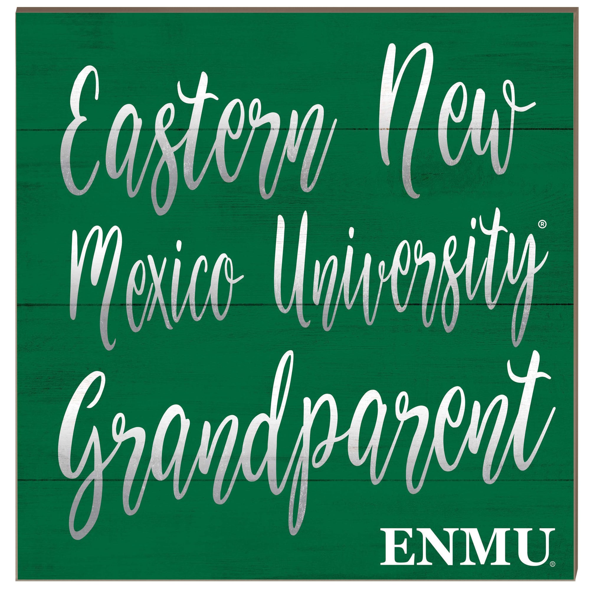 Eastern New Mexico Greyhounds 10'' x 10'' Grandparent Plaque