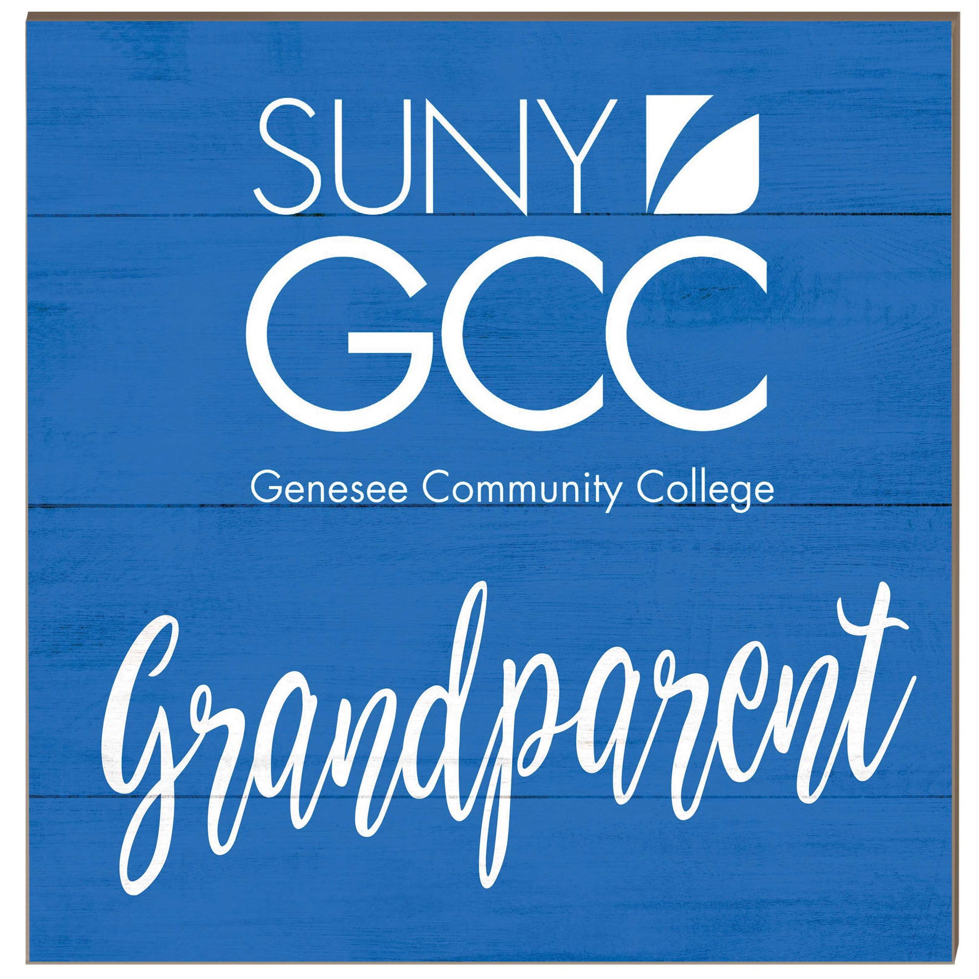 SUNY Genesee Community College 10'' x 10'' Grandparent Plaque