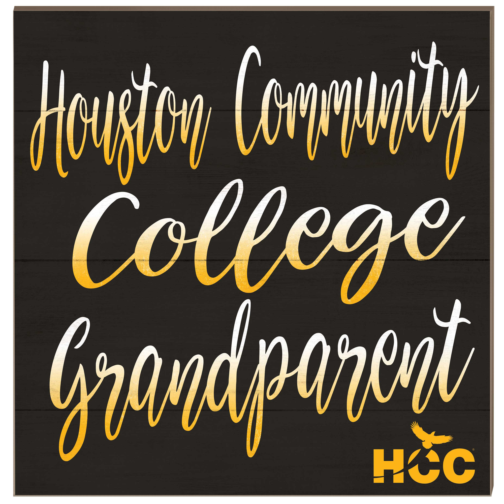 Houston Community College 10'' x 10'' Grandparent Plaque