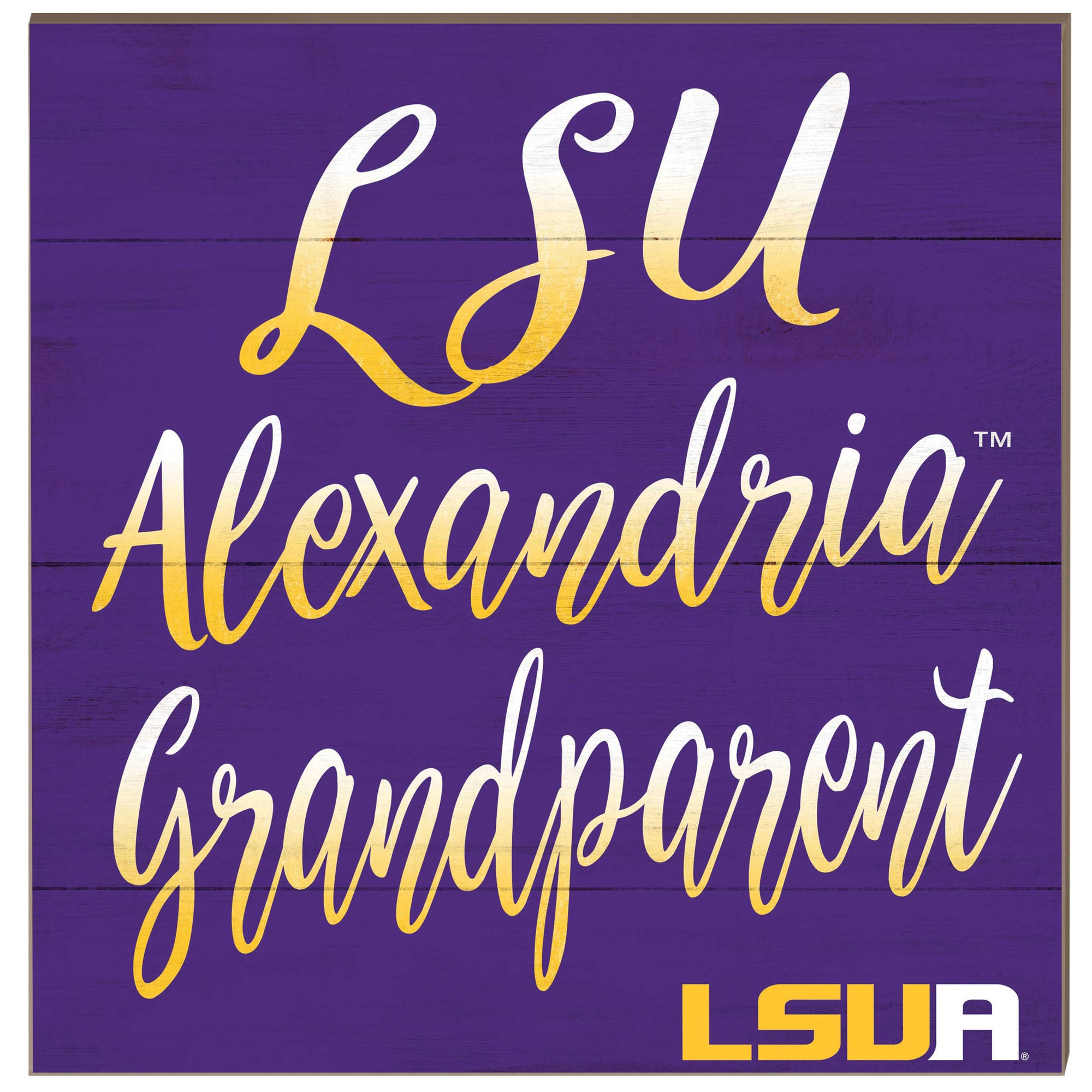 LSUA Generals 10'' x 10'' Grandparent Plaque