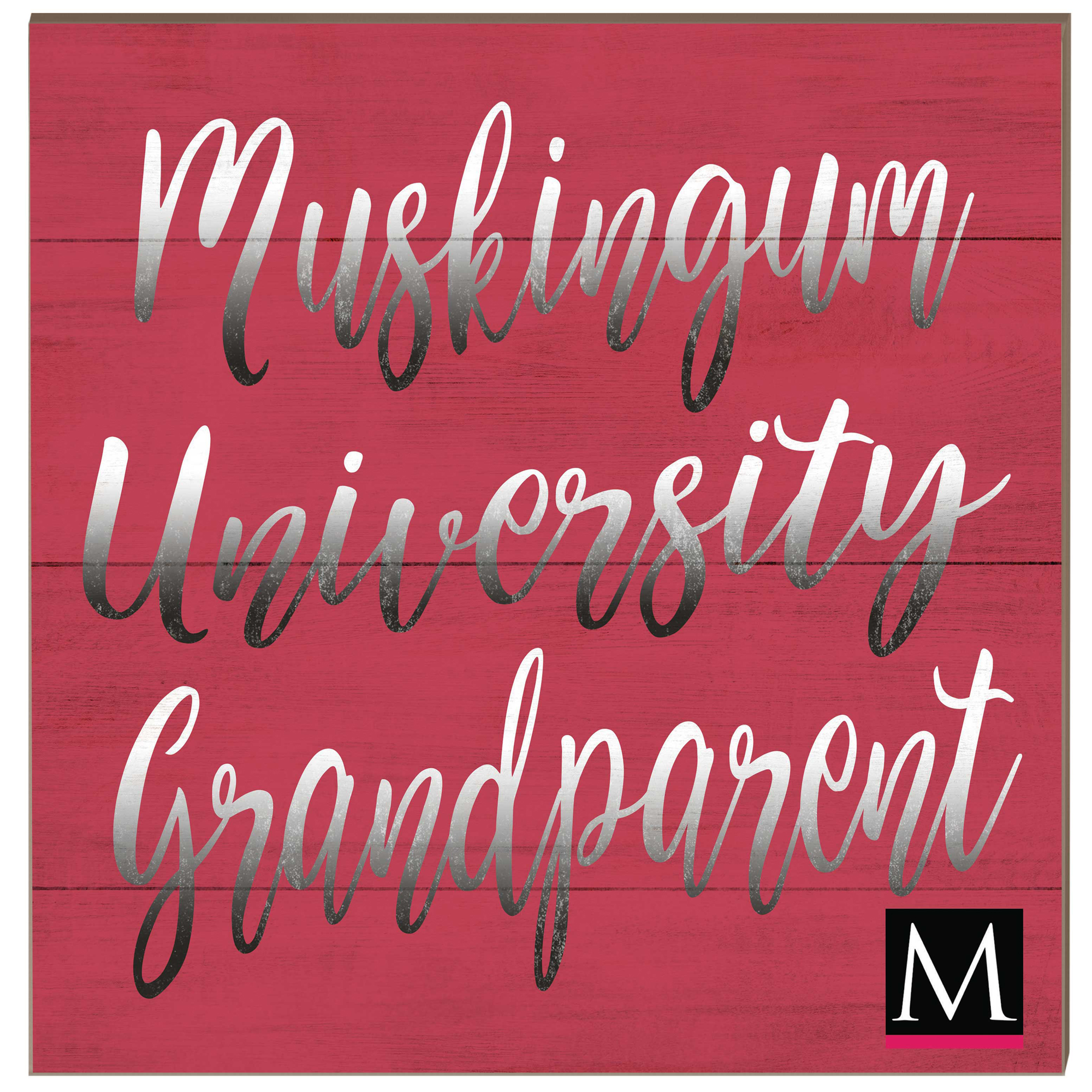 Muskingum Muskies 10'' x 10'' Grandparent Plaque