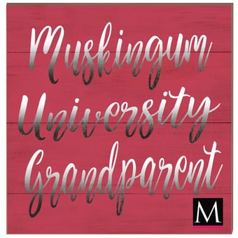 Muskingum Muskies 10'' x 10'' Grandparent Plaque