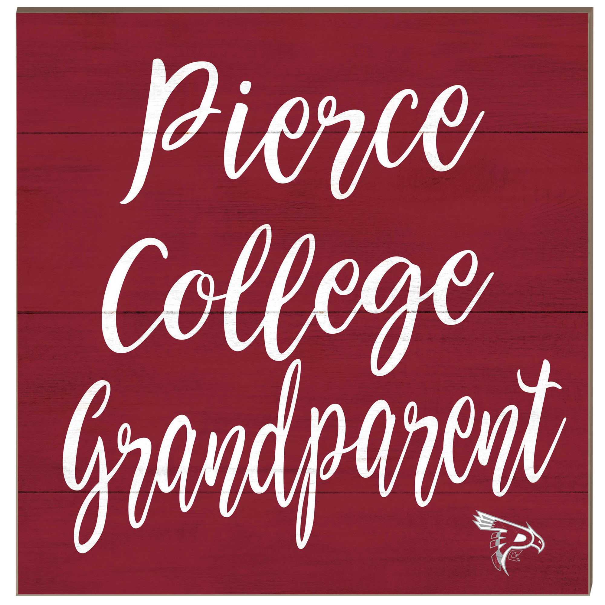 Pierce College Raiders 10'' x 10'' Grandparent Plaque