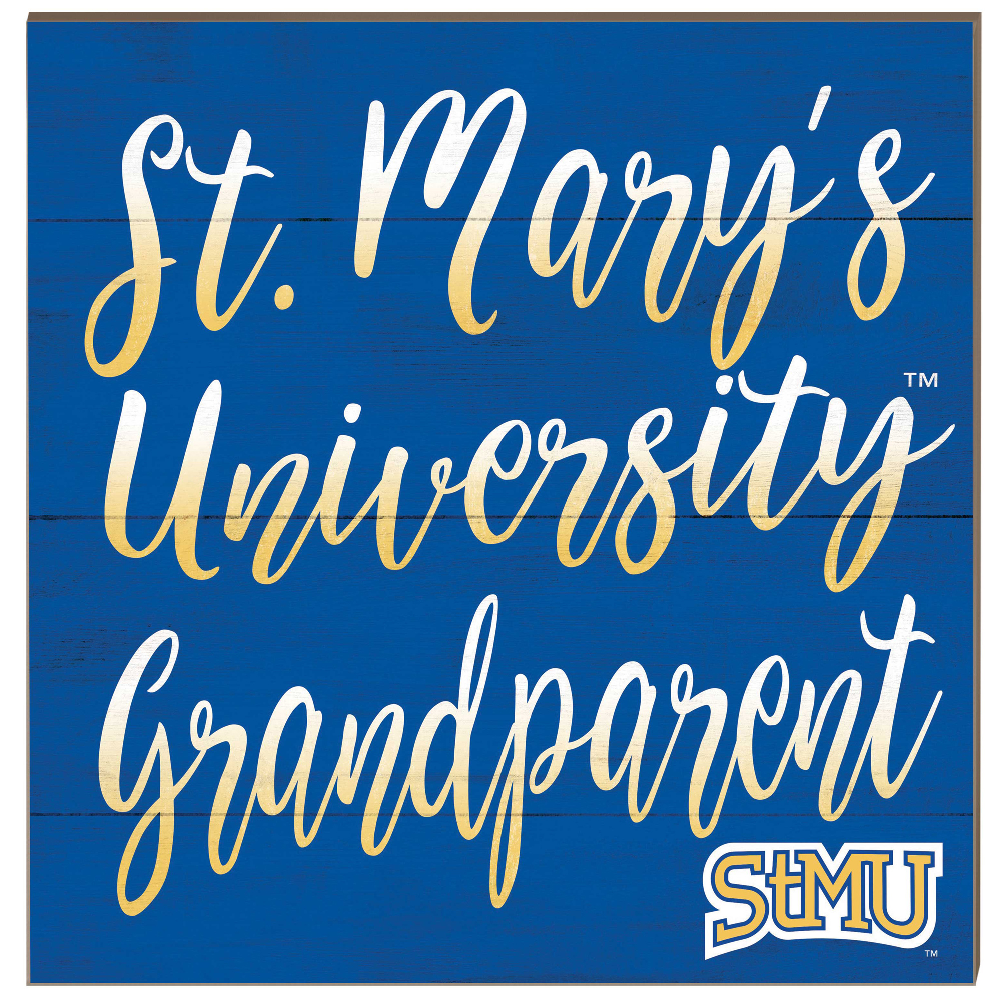 St. Mary's University Rattlers 10'' x 10'' Grandparent Plaque