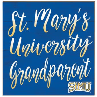 St. Mary's University Rattlers 10'' x 10'' Grandparent Plaque