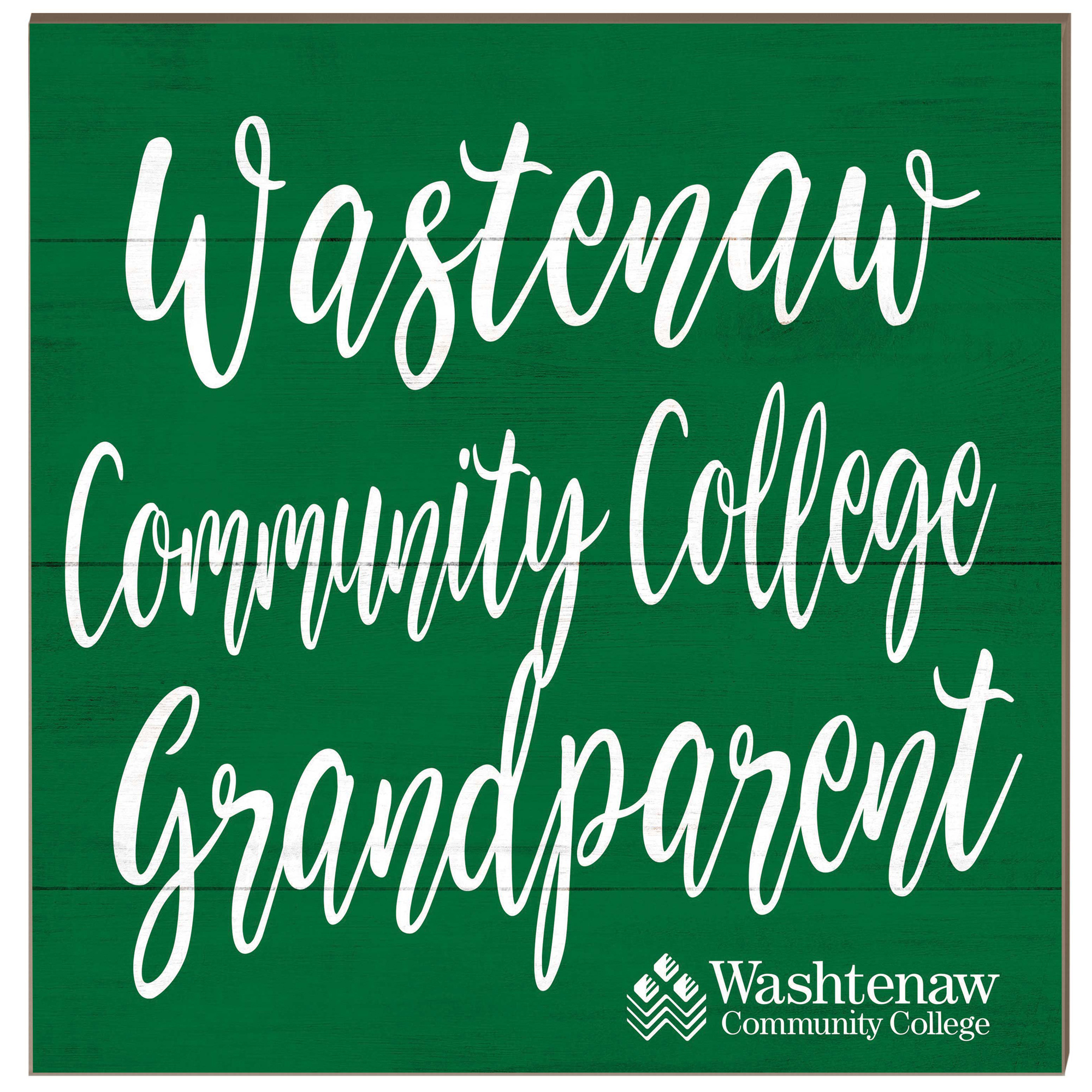 Washtenaw Community College 10'' x 10'' Grandparent Plaque