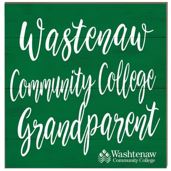 Washtenaw Community College 10'' x 10'' Grandparent Plaque