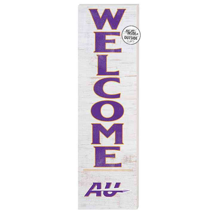 Alfred University Saxons 10'' x 35'' Indoor/Outdoor Welcome Sign