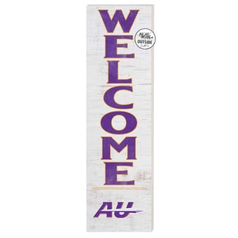 Alfred University Saxons 10'' x 35'' Indoor/Outdoor Welcome Sign