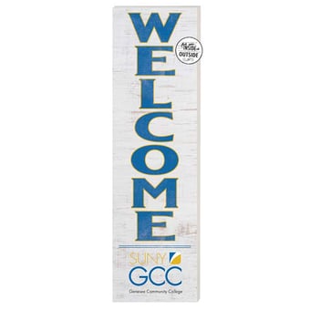 SUNY Genesee Community College 10'' x 35'' Indoor/Outdoor Welcome Sign