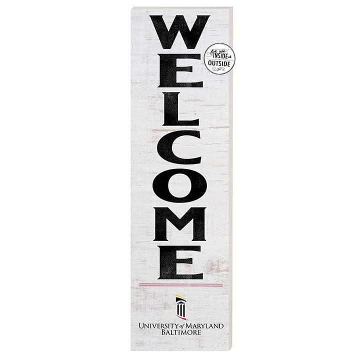University of Maryland Baltimore 10'' x 35'' Indoor/Outdoor Welcome Sign