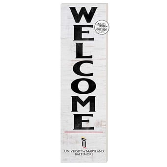 University of Maryland Baltimore 10'' x 35'' Indoor/Outdoor Welcome Sign