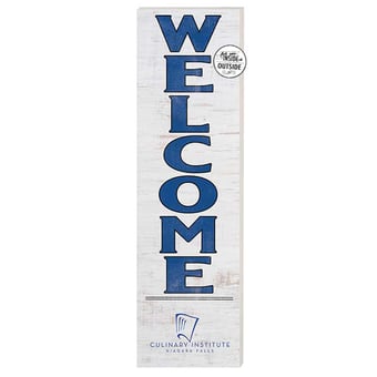 Niagara Falls Culinary Institute 10'' x 35'' Indoor/Outdoor Welcome Sign