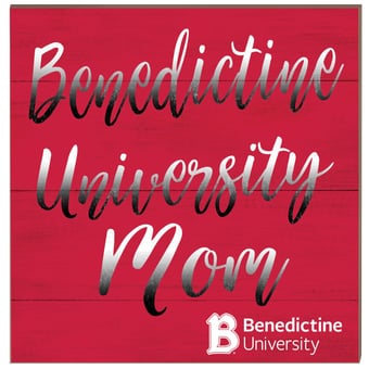 Benedictine Eagles 10'' x 10'' Mom Plaque