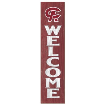 Coastal Alabama Community College 12'' x 48'' Welcome Outdoor Leaner