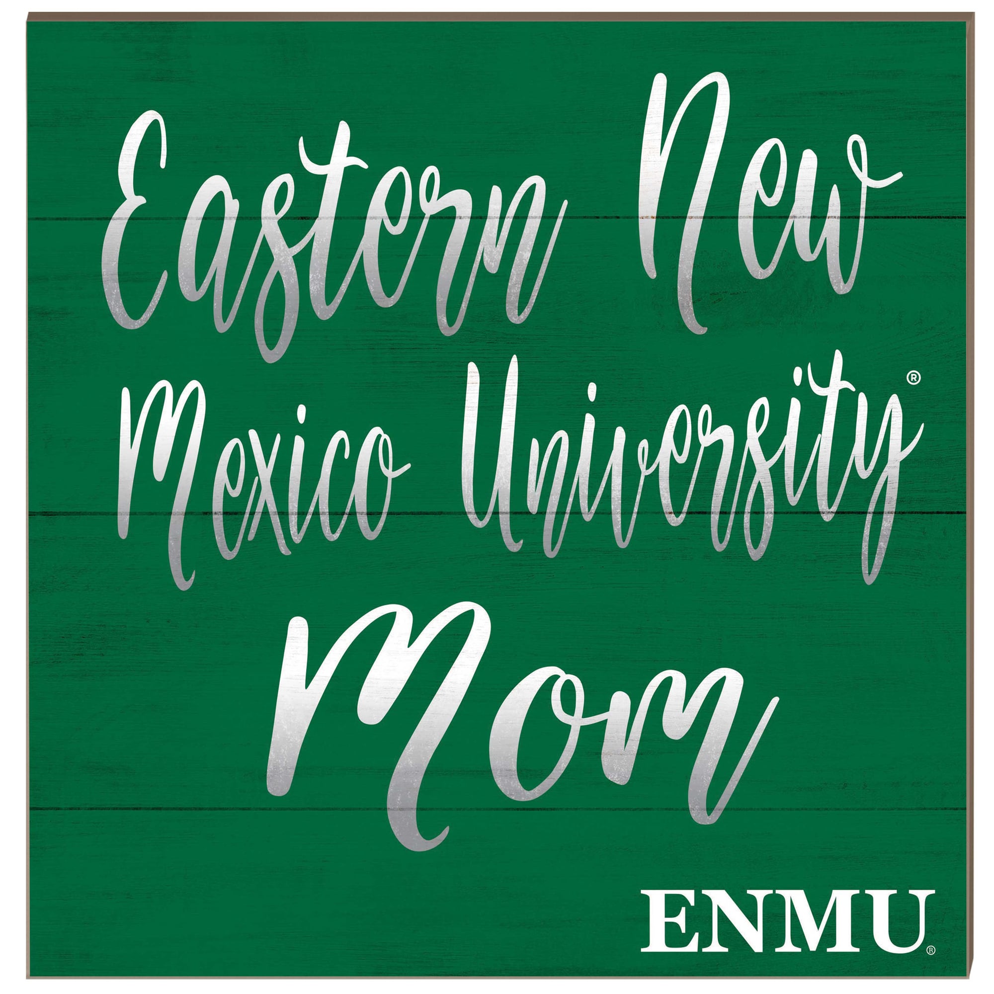Eastern New Mexico Greyhounds 10'' x 10'' Mom Plaque