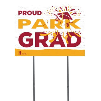 Park Pirates 18" x 24" Grad Yard Sign