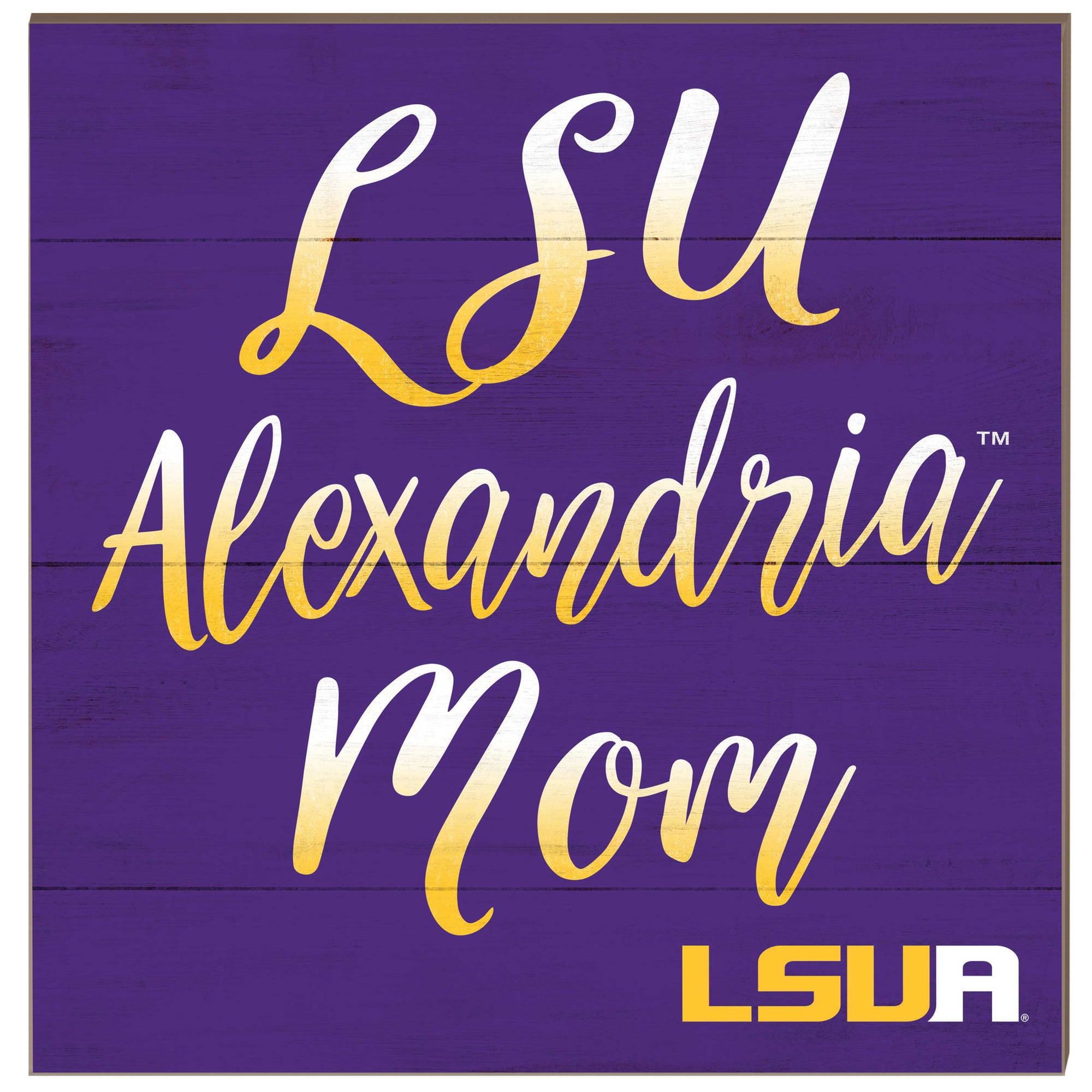 LSUA Generals 10'' x 10'' Mom Plaque
