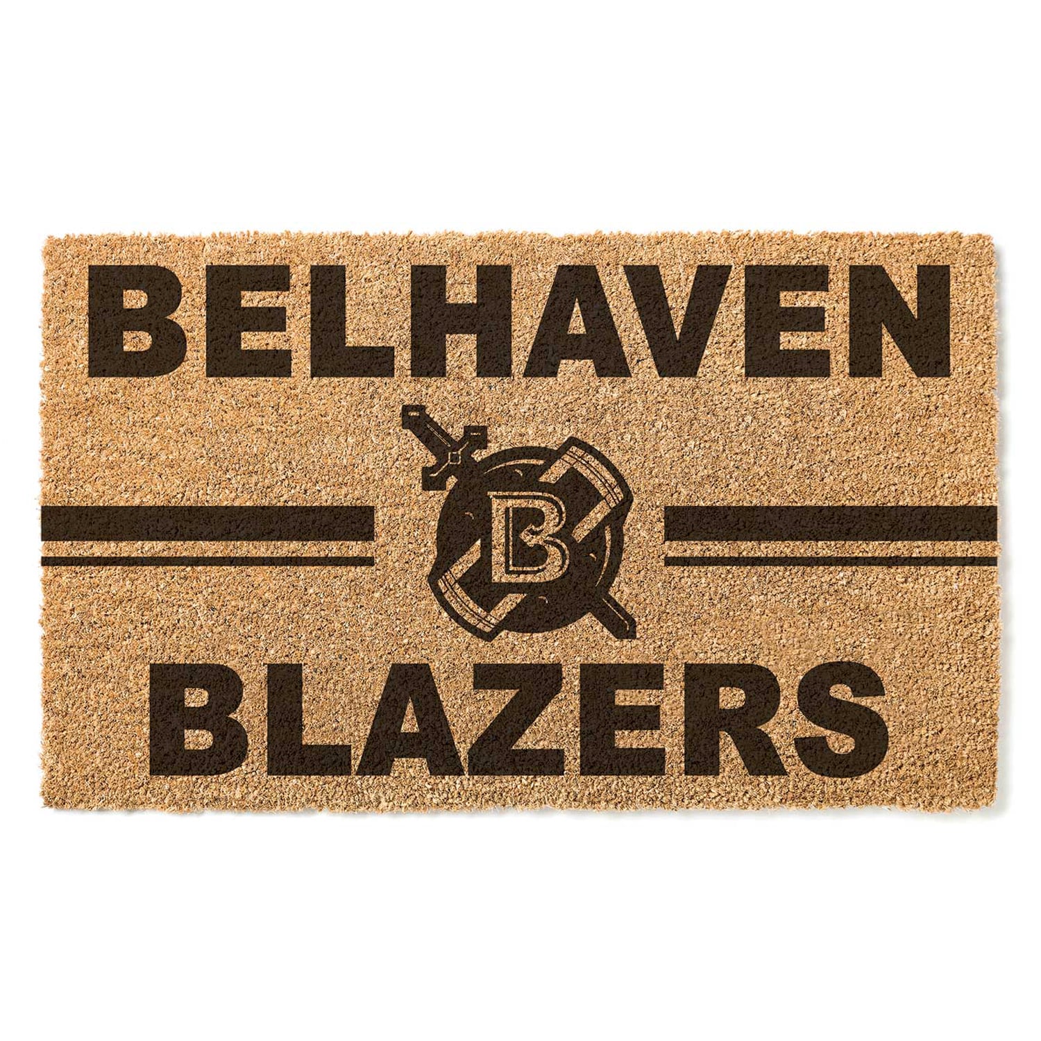 Belhaven Blazers 18" x 30" Team Logo Doormat