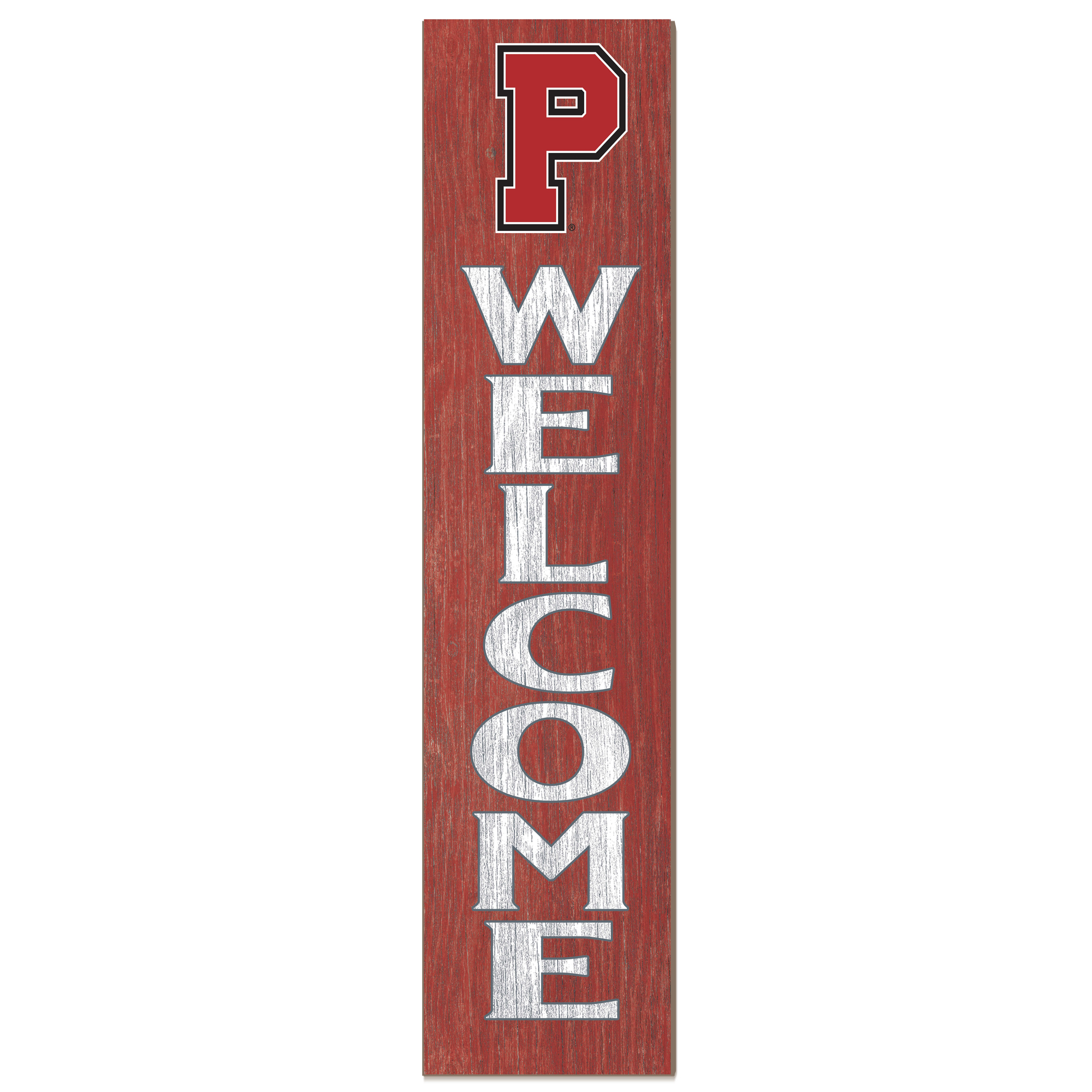 Pacific Boxers 12'' x 48'' Welcome Outdoor Leaner
