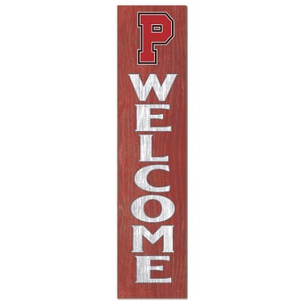 Pacific Boxers 12'' x 48'' Welcome Outdoor Leaner