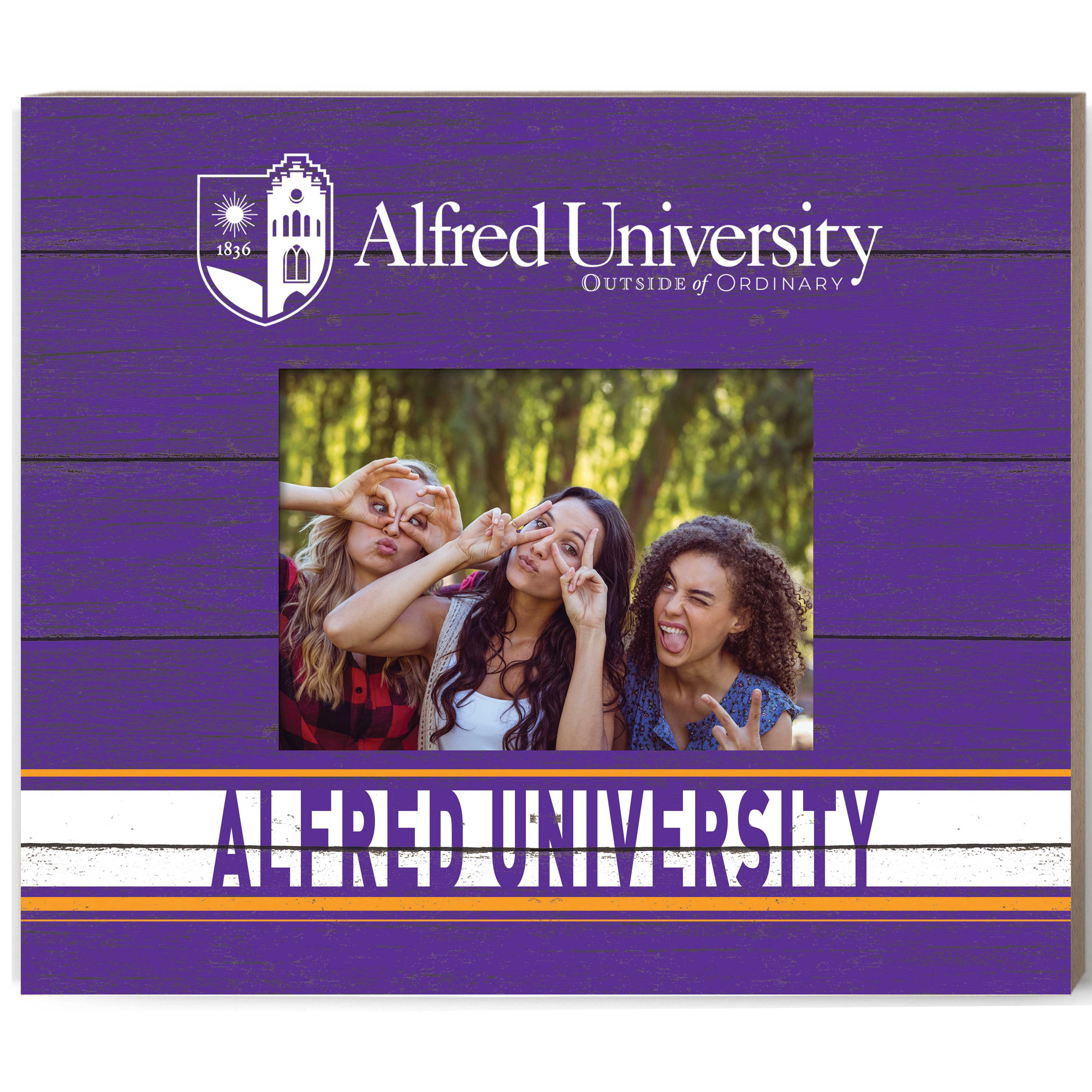 Alfred University Saxons 11" x 13" Team Spirit Scholastic Picture Frame