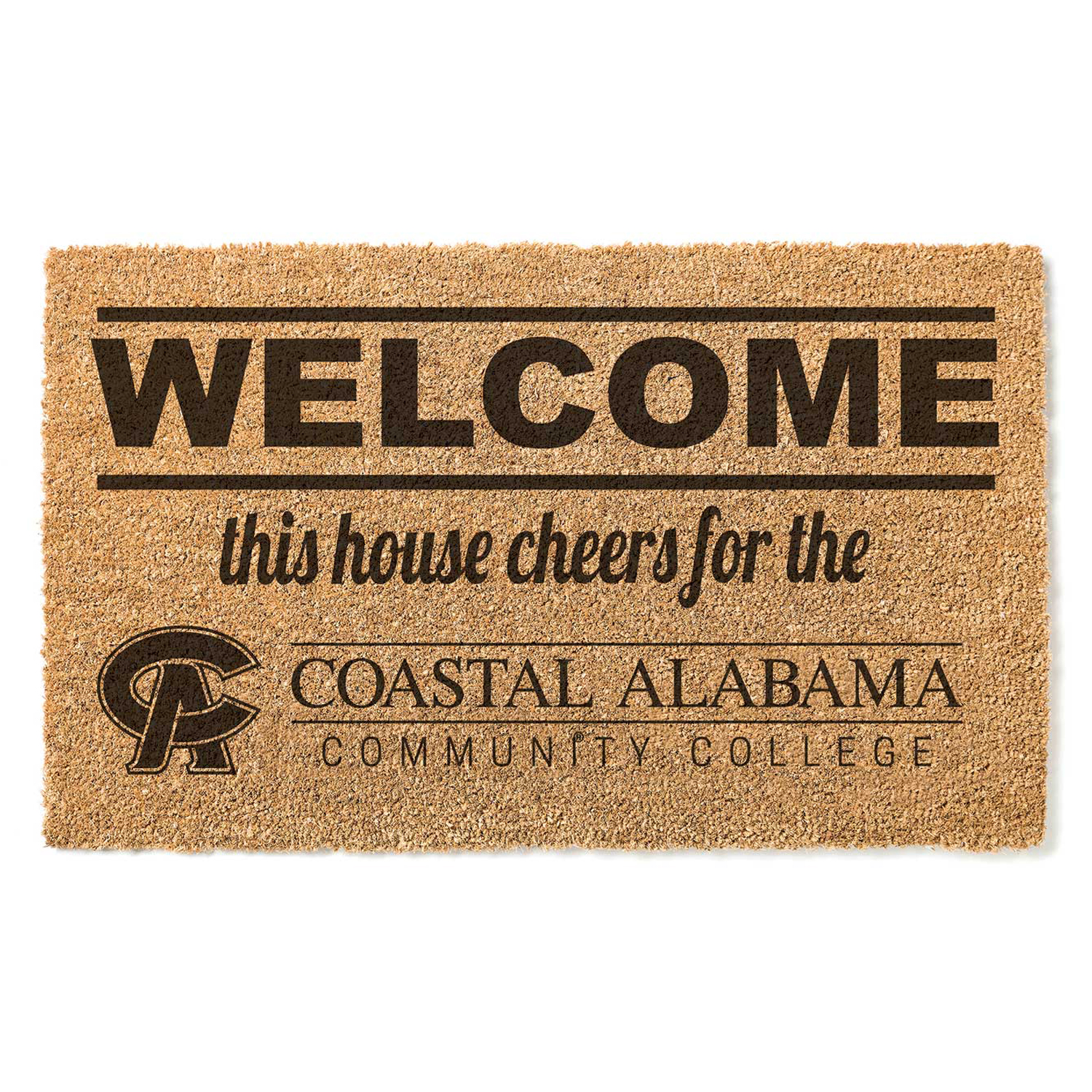 Coastal Alabama Community College 18" x 30" Welcome Doormat