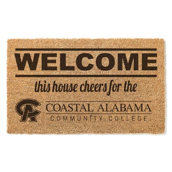 Coastal Alabama Community College 18" x 30" Welcome Doormat