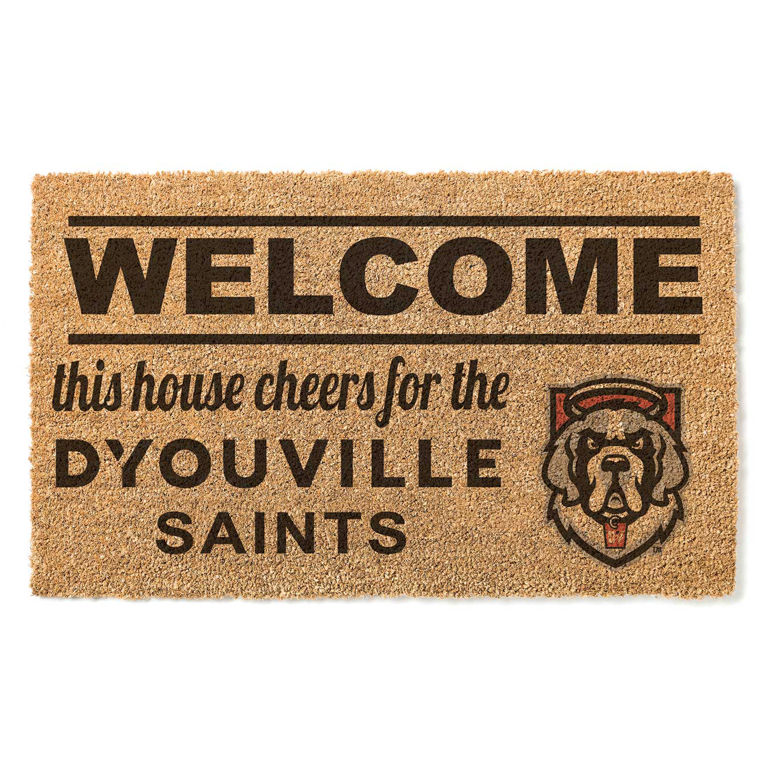 D'youville Saints 18" x 30" Welcome Doormat