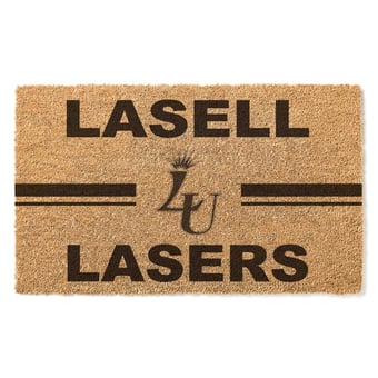 Lasell Lasers 18" x 30" Team Logo Doormat