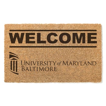 University of Maryland Baltimore 18" x 30" Welcome Doormat